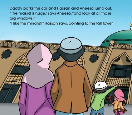 HASSAN AND ANEESA GO TO MASJID